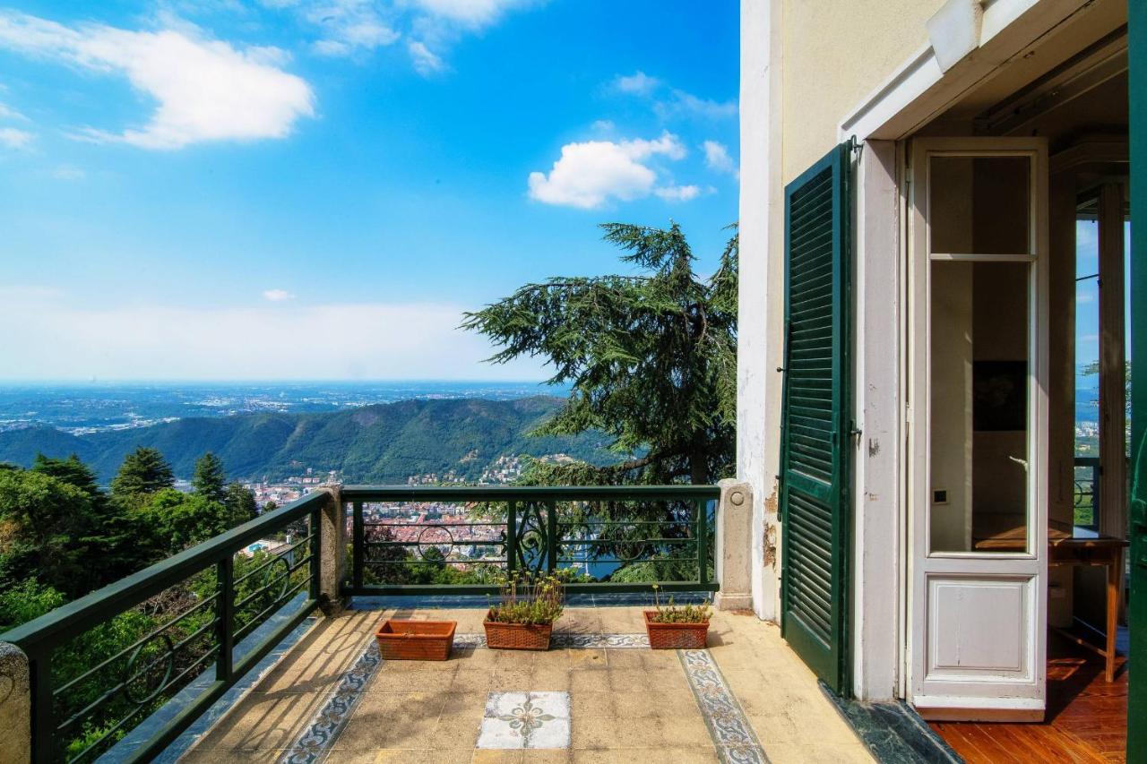Villa I Tigli - By Myhomeincomo Brunate Exterior foto