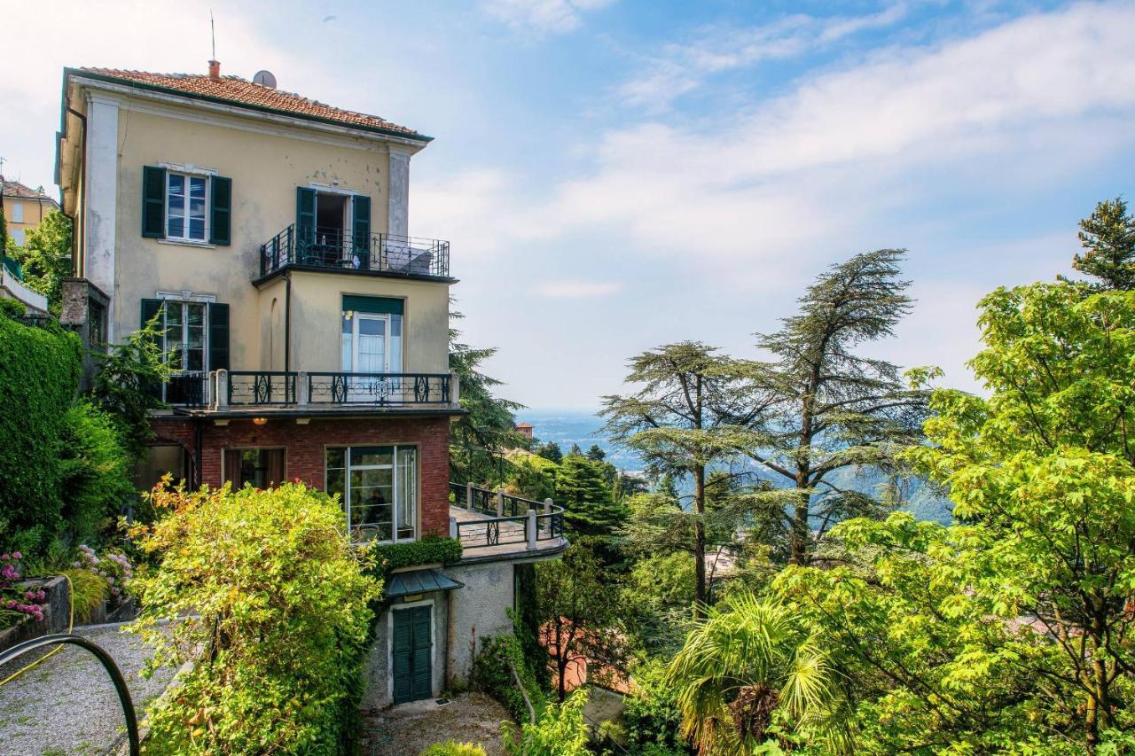 Villa I Tigli - By Myhomeincomo Brunate Exterior foto